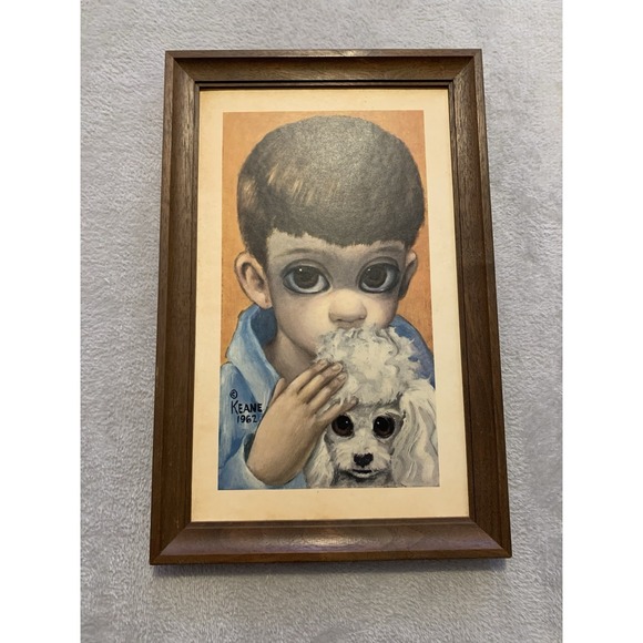 Vintage 1962 Margaret Keane Big Eye 